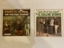 rolling stones 45 picture sleeves & Records , Paint It Black, Get Off My Cloud