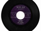 DOO WOP 45 THE DEL-LOURDS  ALONE ON SOLAR STRONG VG   ORIGINAL