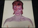 David Bowie, Aladdin Sane, 1973 Orange RCA Dynaflex, Vinyl LP, Gatefold  EX/EX