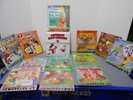 12 Vintage Disney Children's See Hear Read Along Story Books and Records Lot