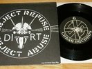 DIRT - OBJECT REFUSE REJECT ABUSE - CRASS - POSTER - ANARCHO 1981 - EXCELLENT