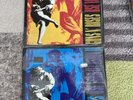 Guns N Roses Use Your Illusion 1 and 2 Album Vinyl Record Disc