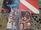 3 Van Halen LPs, Debut in shrink, Fair Warning, Diver Down.