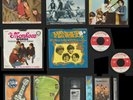 The Monkees Lot:7 45's 5 w/PS,Cassette&VHS Tape Last Train To Clarksville