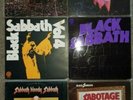 Black Sabbath vinyl,1st 6 UK 1st Press's.All EX to NM.1970-75.