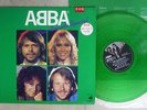 ABBA LOVE SOUNDS SPECIAL DISCOMATE DSP-3027 Japan PROMO CLEAR GREEN LP