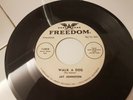 1959 ROCKABILLY 45 JAY JOHNSTON EDDIE COCHRAN on DJ FREEDOM  VG++