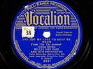 BILLIE HOLIDAY on 1937 Vocalion 3431 - I’ve Got My Love To Keep Me Warm