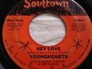 YOUNGHEARTS on SOULTOWN 1980 - HEY LOVE & I'VE GOT DANCING FEVER 45rpm