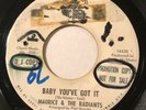 NORTHERN SOUL Maurice & The Radiants BABY YOU'VE GOT IT Chess 45 rare EX