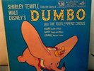 Walt Disney's DUMBO Shirley Temple LP  1959 PLAY TESTED