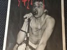 GERMS (MIA) Slash Magazine Original POSTER 23”x32” Rare Punk kbd black flag
