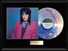 JOAN JETT ROCK N' ROLL WHITE GOLD SILVER  PLATINUM TONE RECORD LP ALBUM RARE