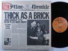 JETHRO TULL Thick As A Brick REPRISE LP VG+ w/ attached insert **