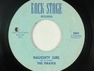 Garage 45 - Pirates - Naughty Girl/Cuttin' Out - Back Stage - mp3 - rare OG