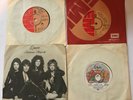 4 Queen 45rpm Vinyl Singles, Bohemian Rhapsody, best friend, now I'm here