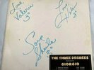 Signed  The Three Degrees - Giving Up, Giving In * 1978 Ariola PRO 7721 12