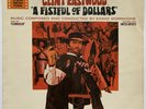 A FISTFUL OF DOLLARS OST LP ENNIO MORRICONE UK RCA MONO 1967 PRO CLEANED