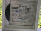The Beatles framed ‘Twist and Shout’ EP Sleeve & record with signatures