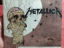 45 RPM RECORD: ONE & THE PRINCE BY METALLICA -  ELEKTRA RECORDS