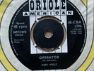 Mary Wells - Operator  Soul Oriole 45