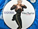 MADONNA WHO'S THAT GIRL 12'' PICTURE DISC VINYL LTD MINT UK LP 1987 Promo Hype