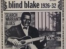 BLIND BLAKE: Search Warrant Blues 1925-1932 Paramount 78 Biograph LP NM- Vinyl