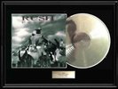 RUSH PRESTO WHITE GOLD PLATINUM TONED RECORD LP ALBUM NON RIAA AWARD RARE