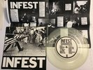 INFEST MACHISMO CLEAR #ed 36/100 ORIG USHC PUNK KBD RARE BAD RELIGION SSD