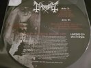 MAYHEM THE TRUE Dawn of the Black Hearts RARE PICTURE LP darkthrone hellhammer