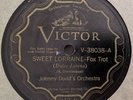 Prewar/Hot Jazz 78 JOHNNY DODDS - Sweet Lorraine/Pencil Papa VICTOR 38038 E-