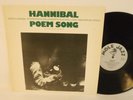 80s Jazz HANNIBAL poem song 1981 UK Vinyl LP Ex