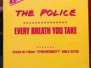 Maxi 45 t PROMO THE POLICE - Every Breath you take- extrait  album synchronicity