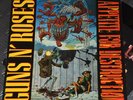 Guns 'N Roses Appetite 1st Press W. German '87 Original Vinyl Record LP w Inner