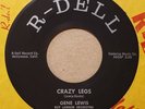 GENE LEWIS Crazy Legs / S'posin' You Were Mine 1958 R-DELL 45 Rockabilly