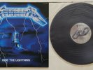 Metallica  -Ride The Lightning- Japan Issue Vinyl LP w/Obi