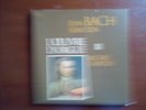 JS BACH    L'Oeuvre D'Orgue / CHAPUIS    COFFRET VINYL LP 4 DISQUES 33T