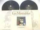 Les Misérables Broadway Album Vinyl Double LP Geffen Records GHS 24151 1987 VG+