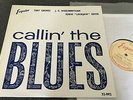 TINY GRIMES/EDDIE 'LOCKJAW' DAVIS-CALLIN' THE BLUES-UK 1960 RVG VINYL LP (EX+)