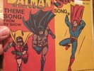1966 Rare Batman & Robin Song, Superman  45 RPM Record