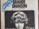 Michèle Torr  45trs Juke Box  La grande chanson (dédicacé)