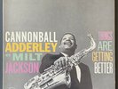 CANNONBALL ADDERLEY MILT JACKSON Things Are Getting Better LP 1958 RLP 1128 - EX