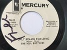 SOUL BROTHERS Only Reason For Living SOUL ft Ritchie Blackmore 45 Mercury HEAR