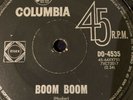 THE ANIMALS Boom Boom , COLUMBIA 45, R&B, SOUL MOD ORIG RARE VINYL