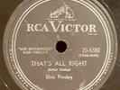 ELVIS PRESLEY 78 RPM Record THAT'S ALL RIGHT & BLUE MOON OF KENTUCKY Canada