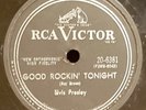 ELVIS PRESLEY 78 RPM Record GOOD ROCKIN TONIGHT & I DON'T CARE Canada