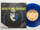 ACE FREHLEY “new york groove” UK 1978 CASABLANCA blue vinyl 7” kiss