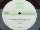 21st CAMBRIDGE FOLK FESTIVAL Paul Brady / Battlefield Band BBC Transcription LP