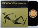 MILES DAVIS QUINTET Relaxin' PRESTIGE LP VG+ mono japan 1976 reissue  