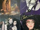 4 Cher Albums: Prisoner, I Paralyze, Black Rose, Two The Hard Way (Vinyl LP) 70s